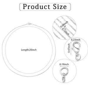 One Silver Replacement Necklace, 20 in. / Live Show Bundle Item 👀